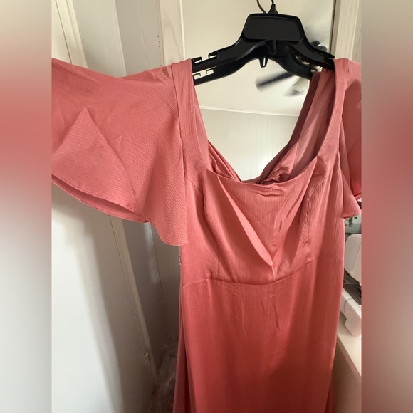 NWT | Sachin + Babi Aurora Gown Rouge Pink Peach Size 12 - Picture 6 of 11